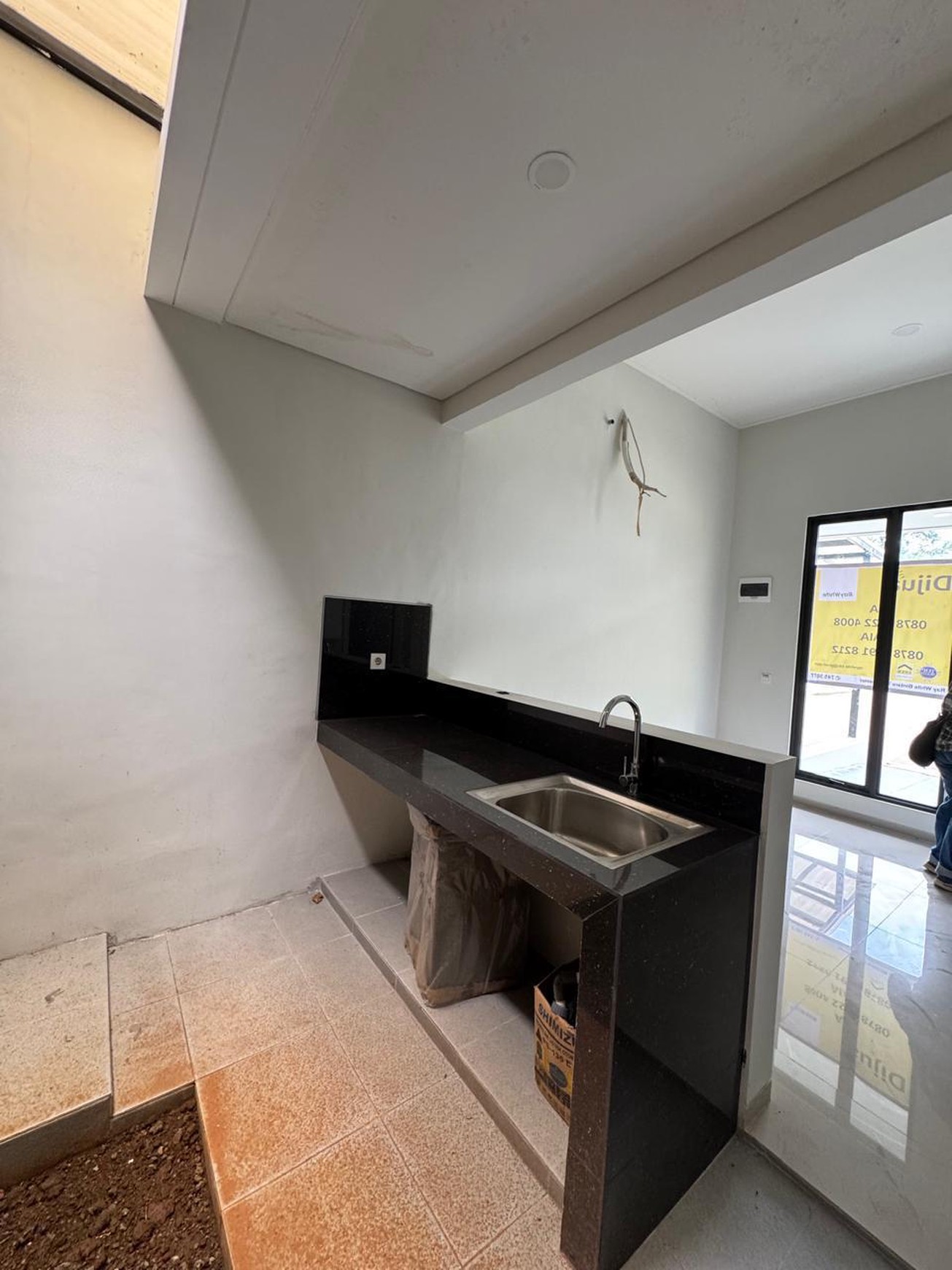 Rumah Baru Unfurnished 1 Lantai di U-Ville Bintaro Jaya, Sawah Baru, Ciputat.