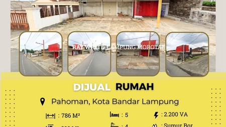 rumah murah pahoman tanjung karang pusat