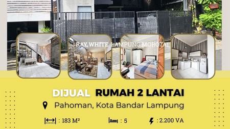 rumah murah pahoman tanjung karang pusat
