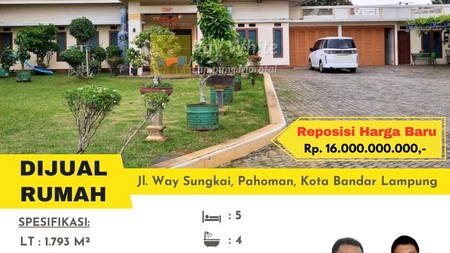rumah murah pahoman tanjung karang pusat