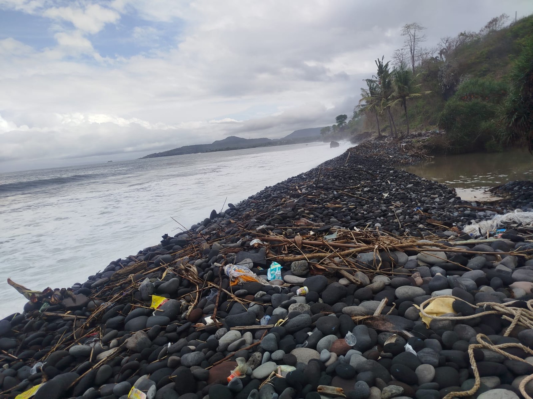 Land Freehold Beach front Seraya Karang Asem Bali