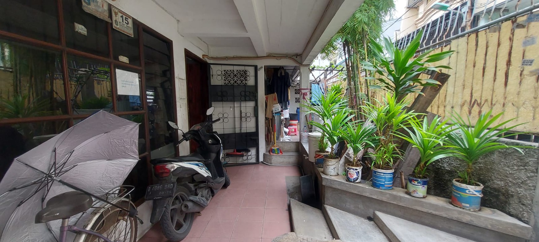 JUAL MURAH HARGA NJOP rumah 2 lt di Hdp jalan raya Pademangan Timur