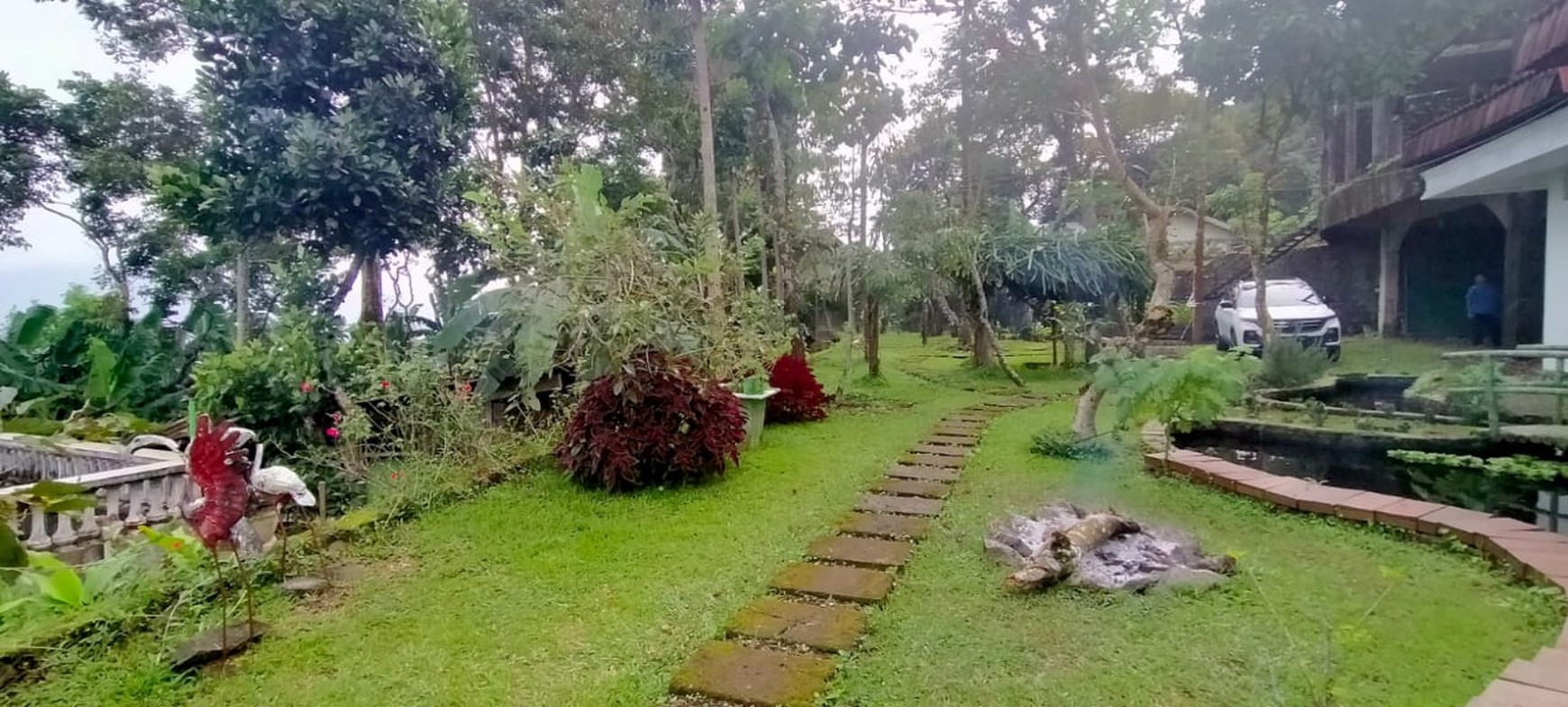 Disewakan 1500 M2 Rumah Villa The Taman Dayu - Full Furnished - Best View Gunung - Garasi Carport Luas - Lokasi Bagus Cluster Tertinggi 