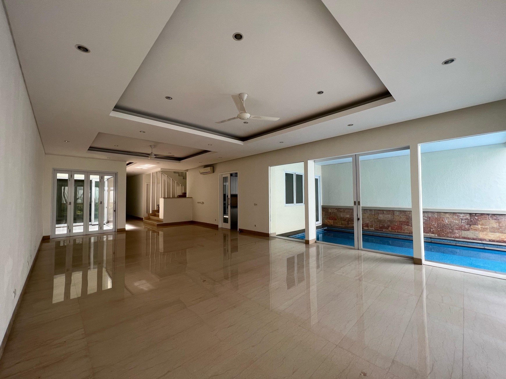 Rumah cluster modern minimalis sudah renovasi lokasi pejaten barat kemang jakarta selatan