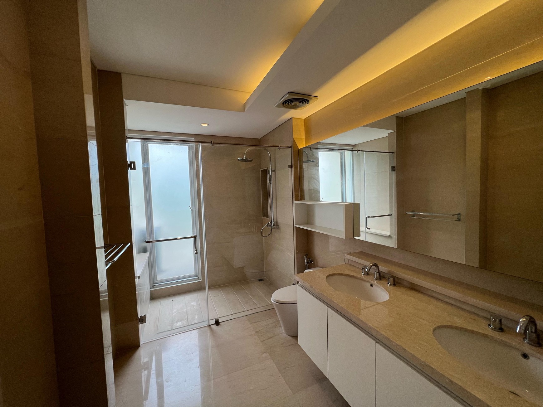 Rumah cluster modern minimalis sudah renovasi lokasi pejaten barat kemang jakarta selatan