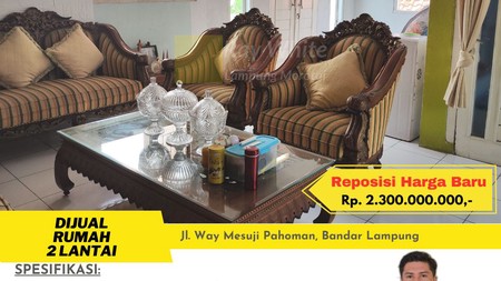 rumah murah pahoman tanjung karang pusat