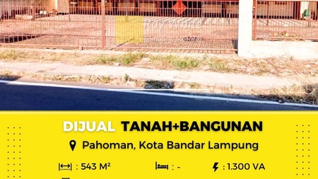 rumah murah pahoman tanjung karang pusat