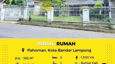 rumah murah pahoman tanjung karang pusat