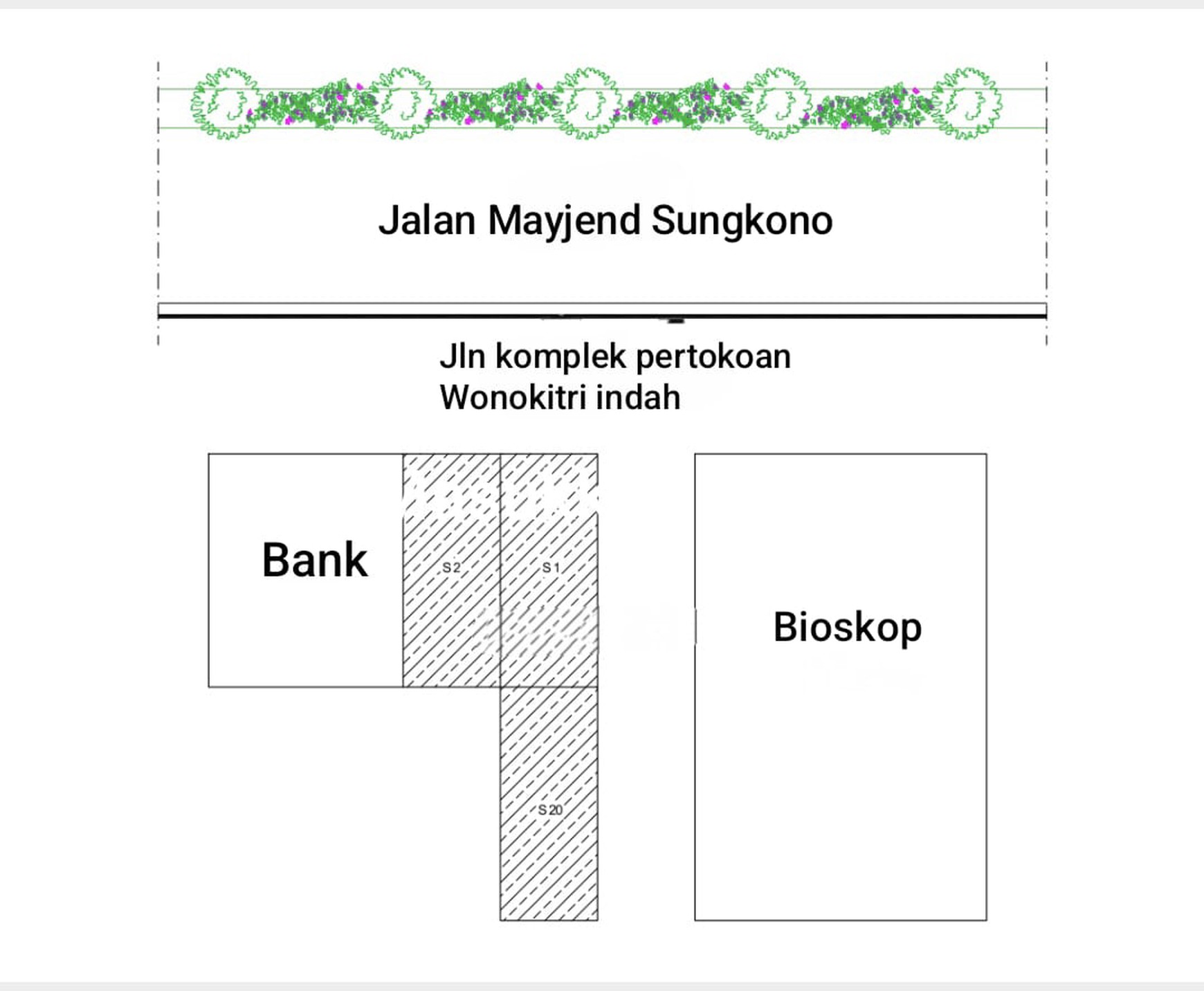 MURAH Dijual 3 Unit Jejer Ruko Nol Jalan Raya Mayjen Sungkono Surabaya Barat - Kompleks Ruko Wonokitri - Lebar 10 Meter - Komersial Area Cocok Buat Segala Usaha 