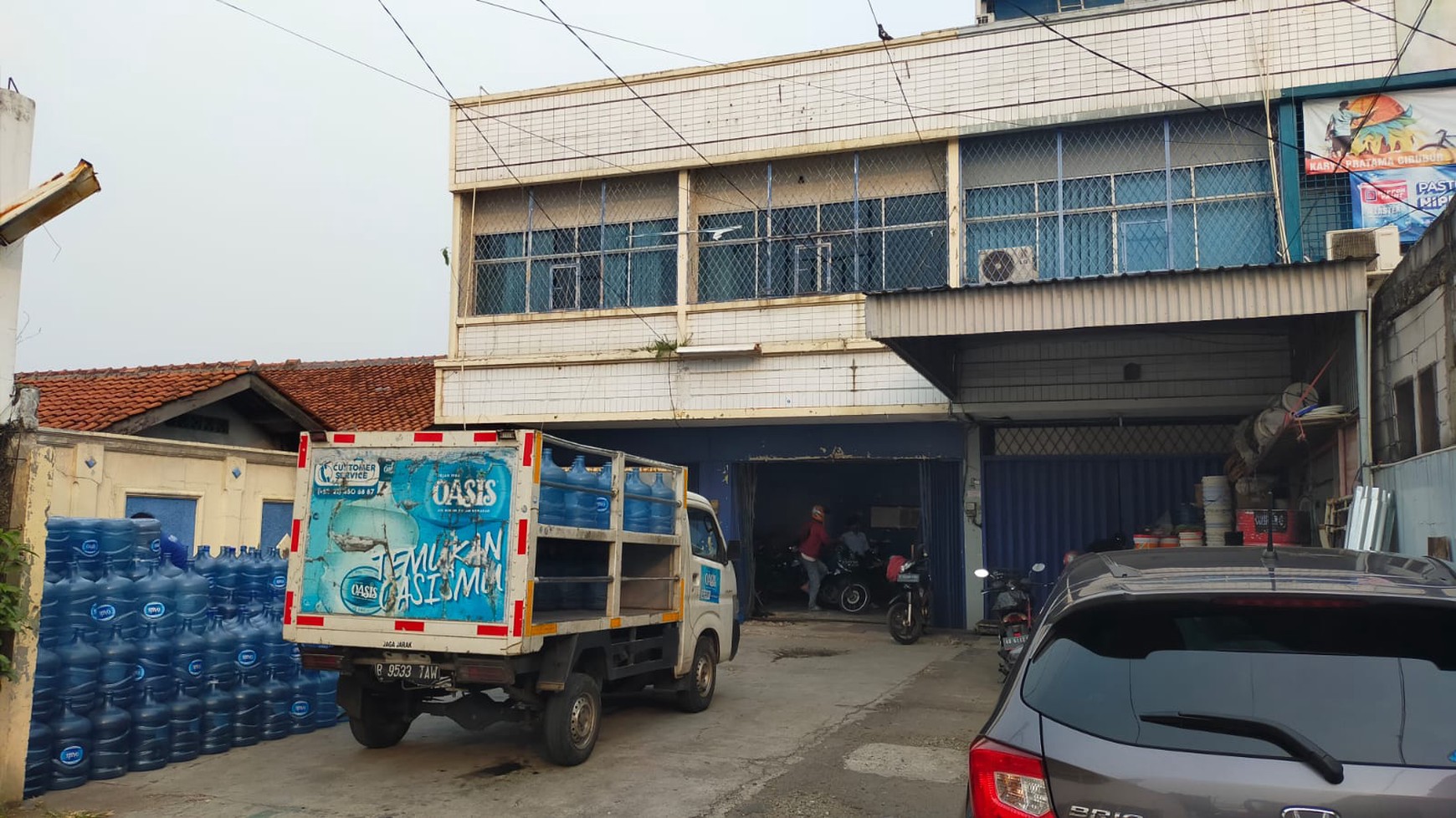 Ruko 2 Unit Gandeng Luas Tanah 365m2 Area Pasar Rebo Jalan Raya Bogor