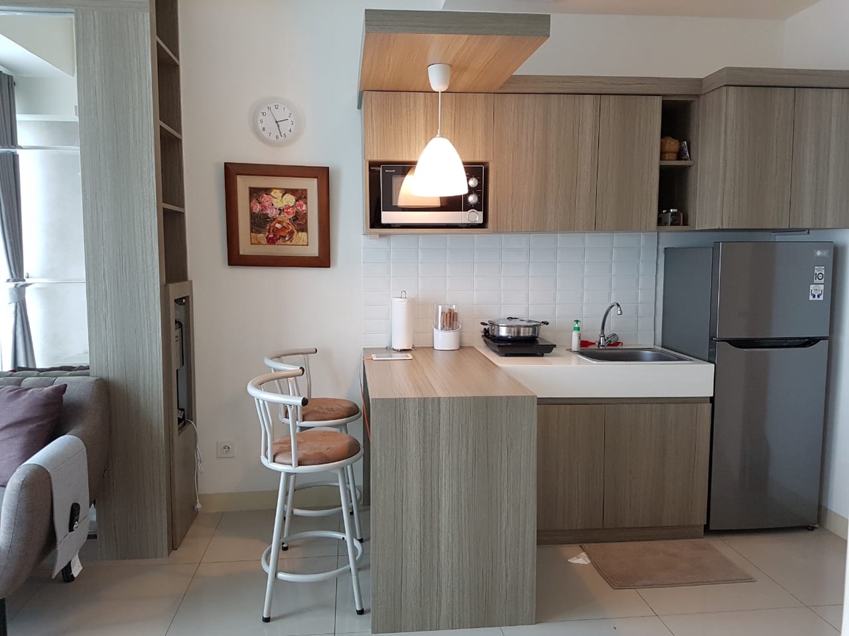 Dijual Apartemen Fully Furnished 1BR di Serpong - BSD