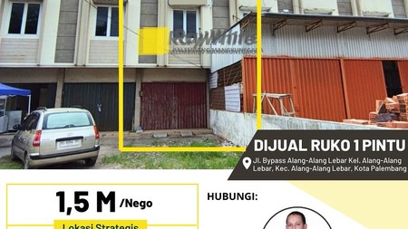 DIJUAL RUKO STRATEGIS 2,5 LANTAI