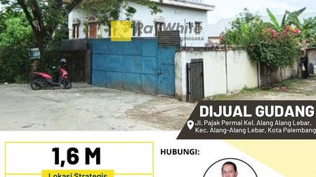DIJUAL GUDANG LOKASI STRATEGIS