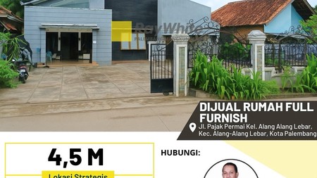 DIJUAL RUMAH FULL FURNISHER 2 LANTAI LOKASI STRATEGIS
