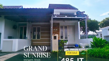 Dijual Rugi Rumah Murah Grand Sunrise Menganti, Gresik 