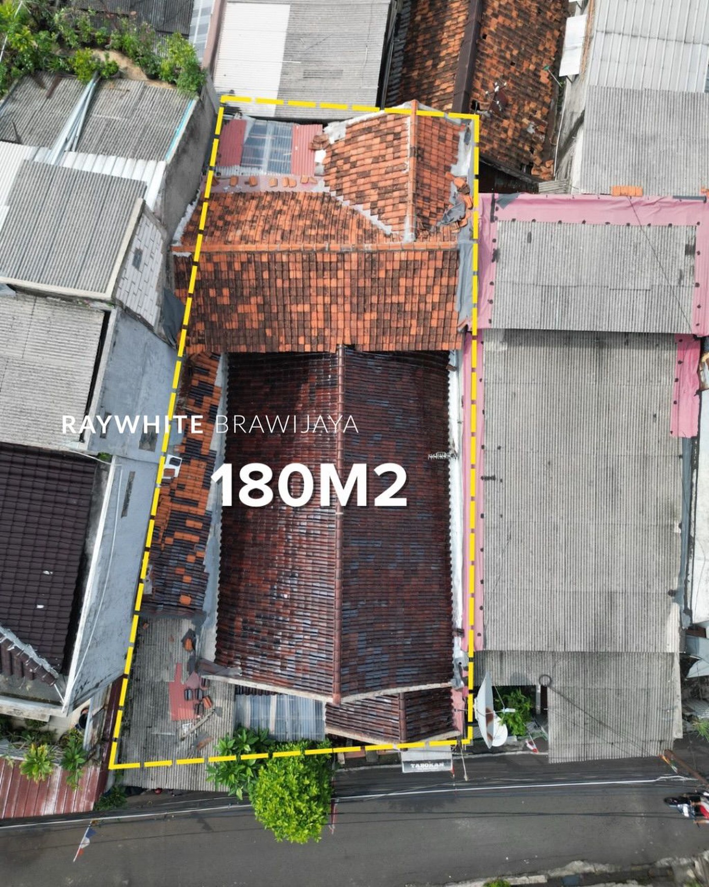 Rumah Lama Hitung Tanah Area Cipete Utara