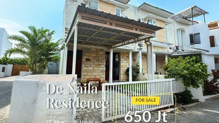 Jual Rumah De Naila Residence Menganti, Gresik Murah
