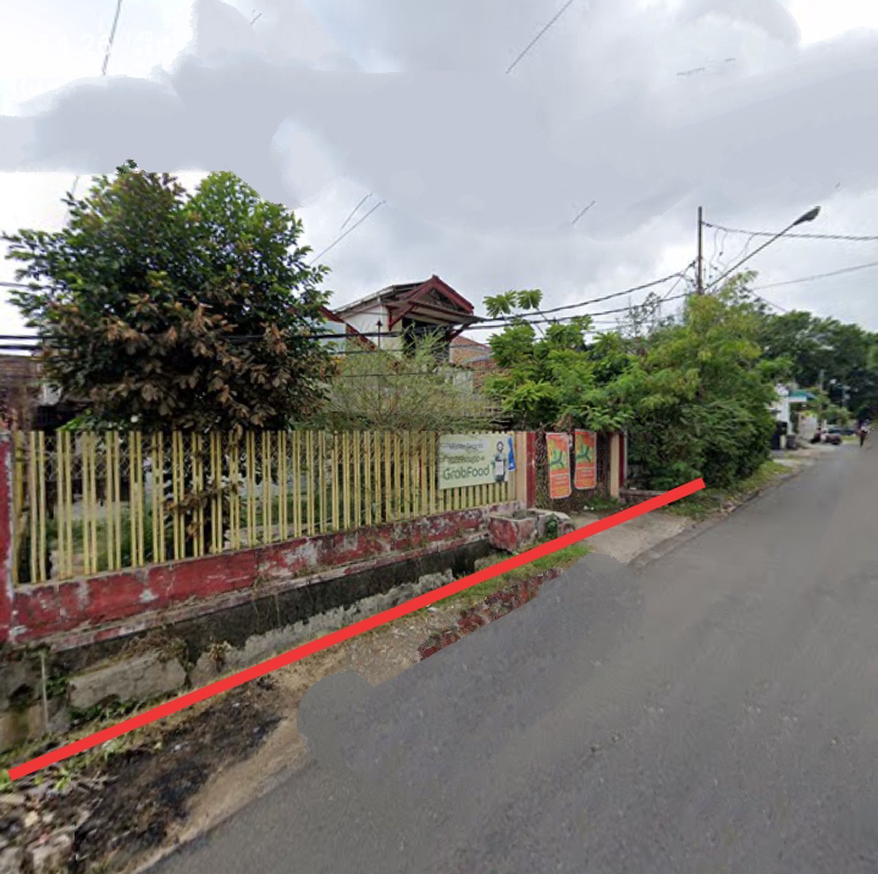 Tanah bonus rumah tua dijalan Way Pengubuan Pahoman Enggal Tanjung Karang Pusat, Bandar Lampung (Lampung)