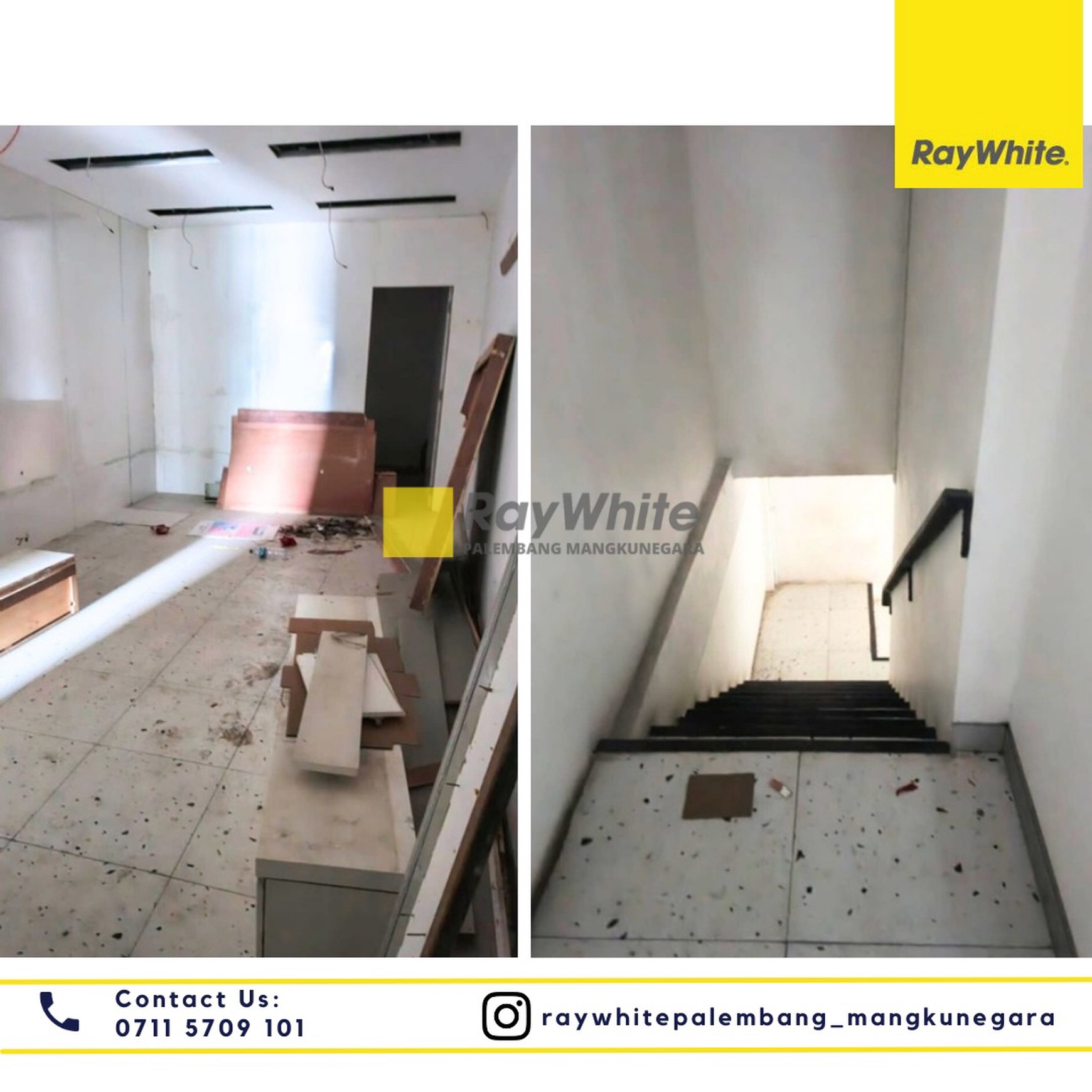 DISEWAKAN RUKO 1 PINTU 3 LT AREA STRATEGIS