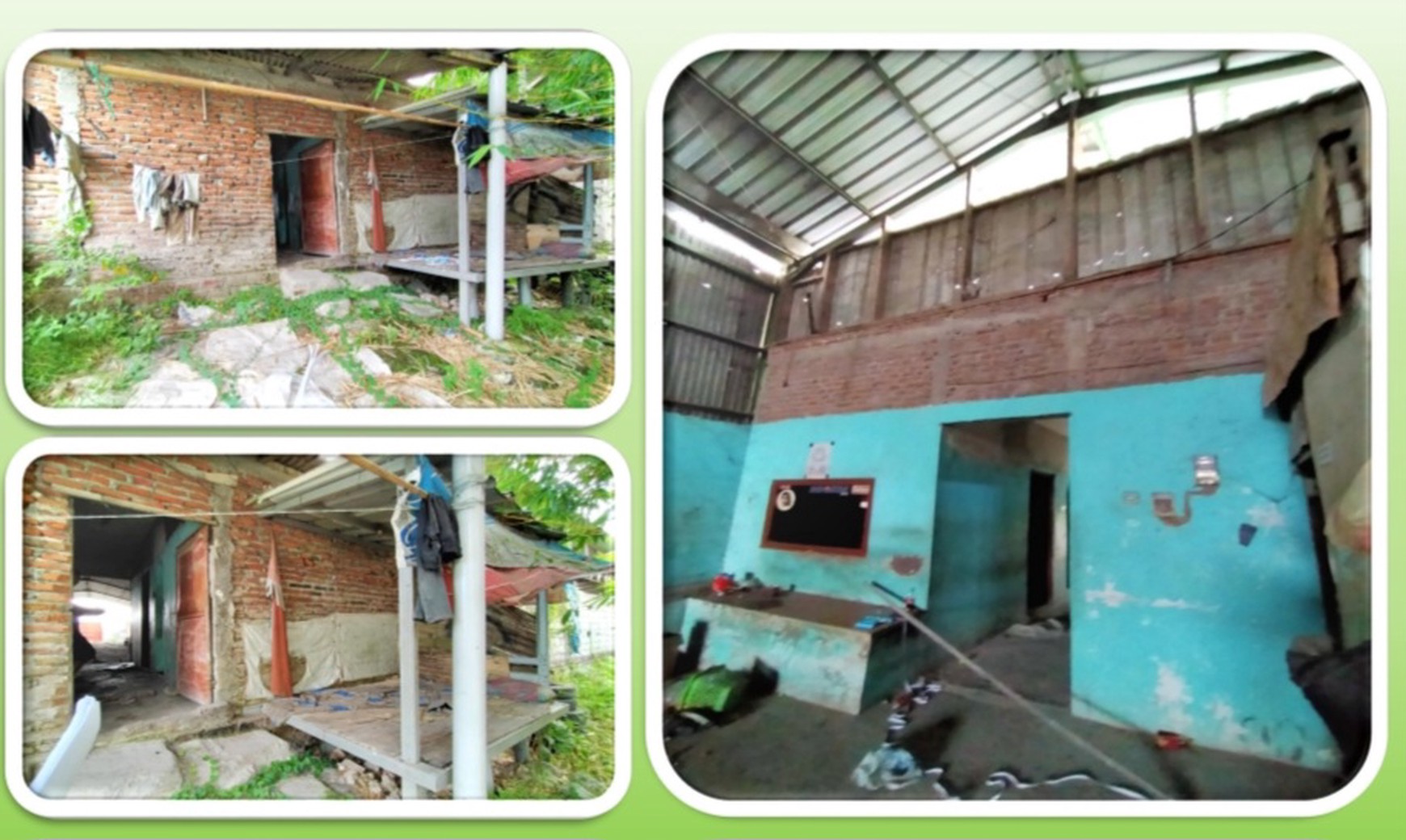 Dijual 351 m2 Gudang Nol Jalan Raya Bypass Krian Sidoarjo Jawa Timur - Plus Ruang Kantor - Dekat Akses Tol, Polsek Krian