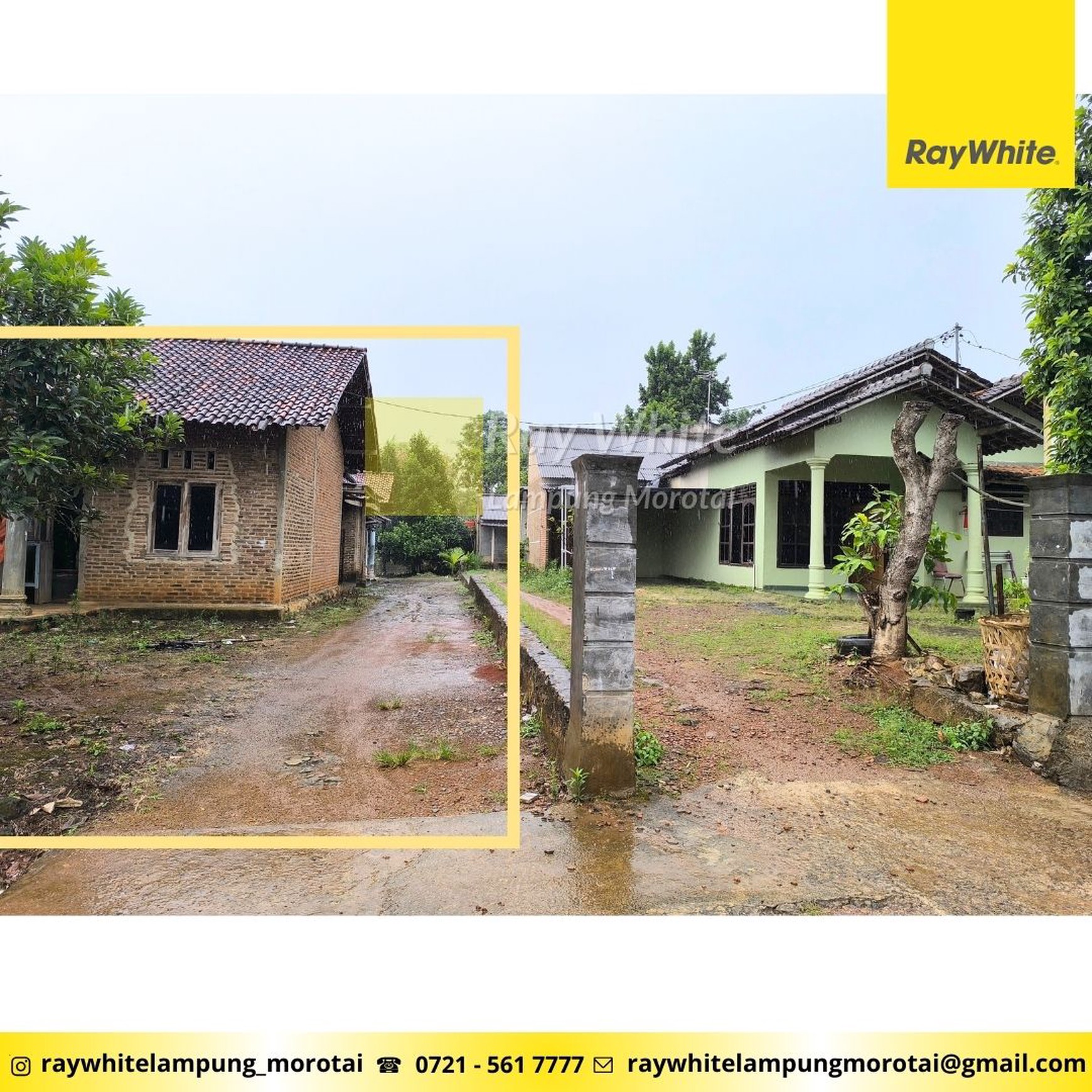Rumah 3 Unit Bonus Tanah