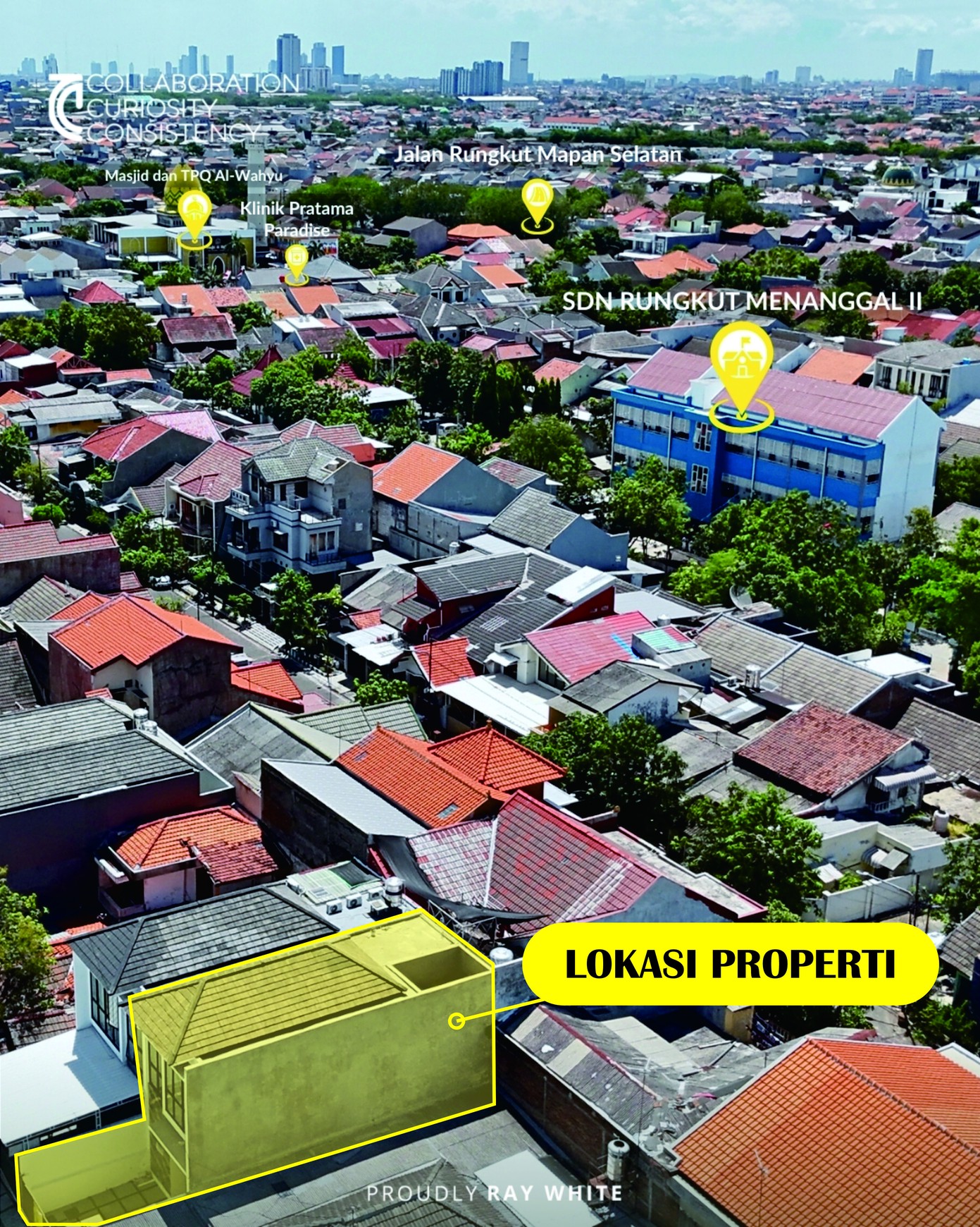 Rumah Hitung Tanah Area Cipete