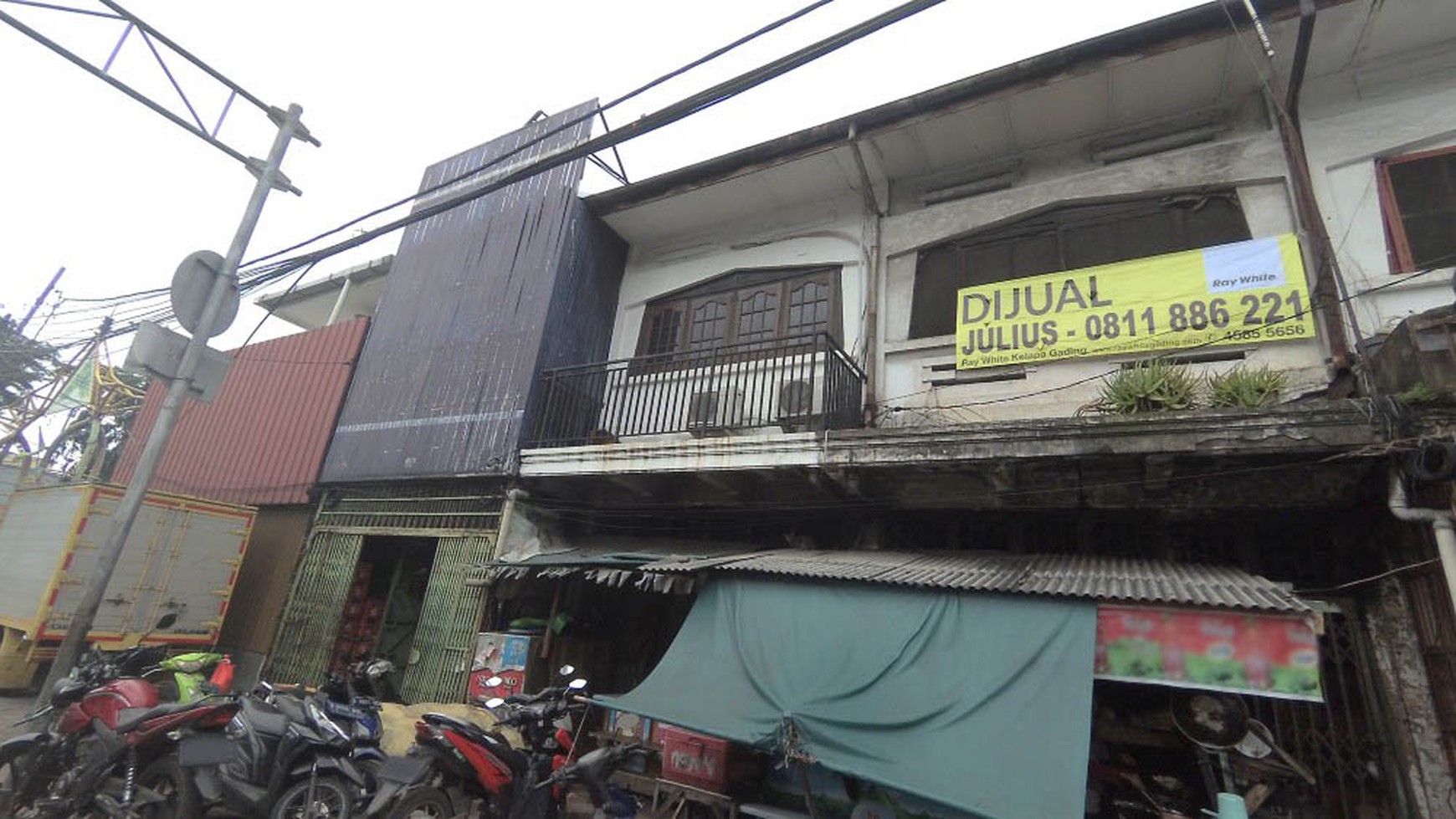 Ruko Strategis Dekat Gereja Ayam, Jl Samanhudi, Luas 8x20m2