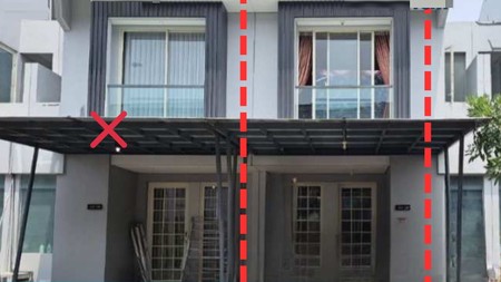 Dijual Rumah 2 lt di Grand Pakuwon Cluster Queensland Surabaya