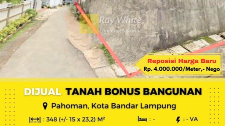 rumah murah pahoman tanjung karang pusat