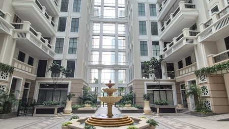 Dijual Apartemen Le Parc Residence 3BR bergaya Classic European di kompleks Thamrin-Nine jakarta pusat