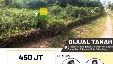 Tanah dijual cepat 