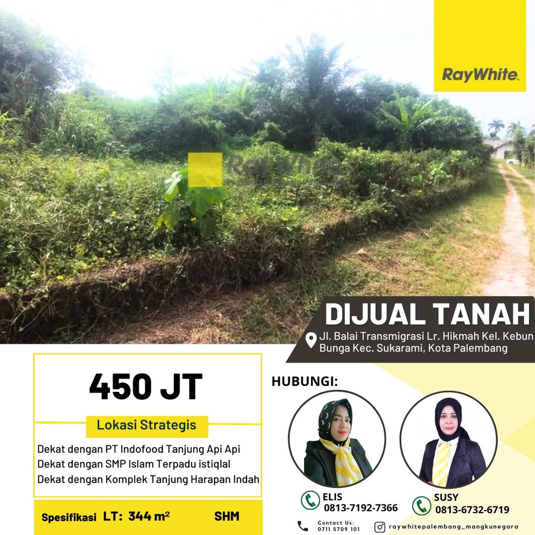 Tanah dijual cepat
