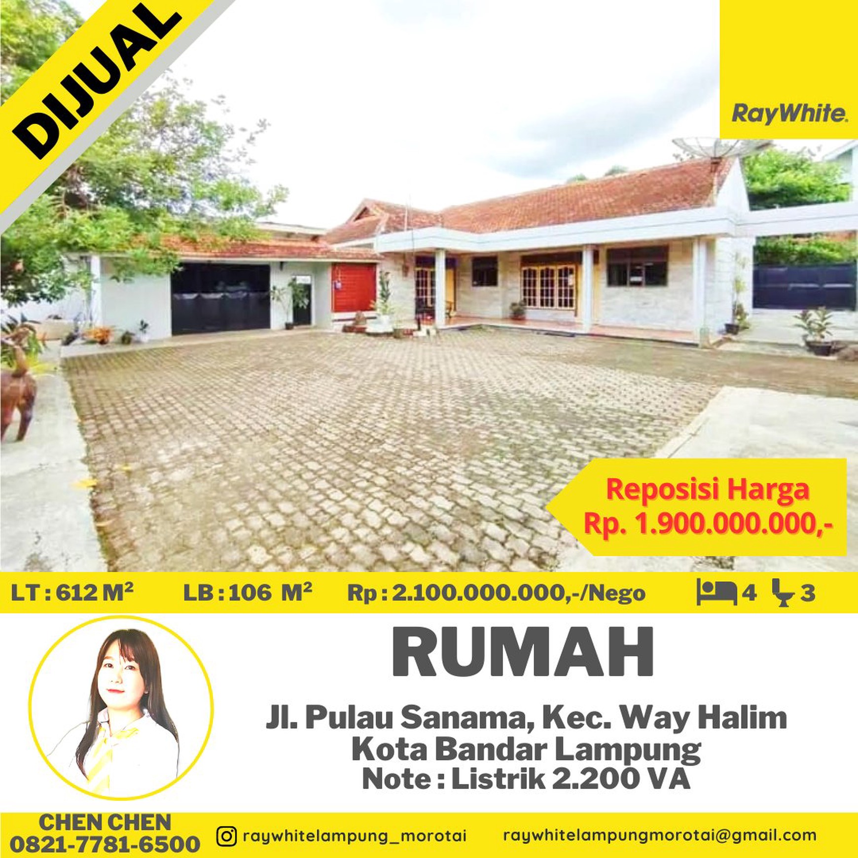rumah murah way halim