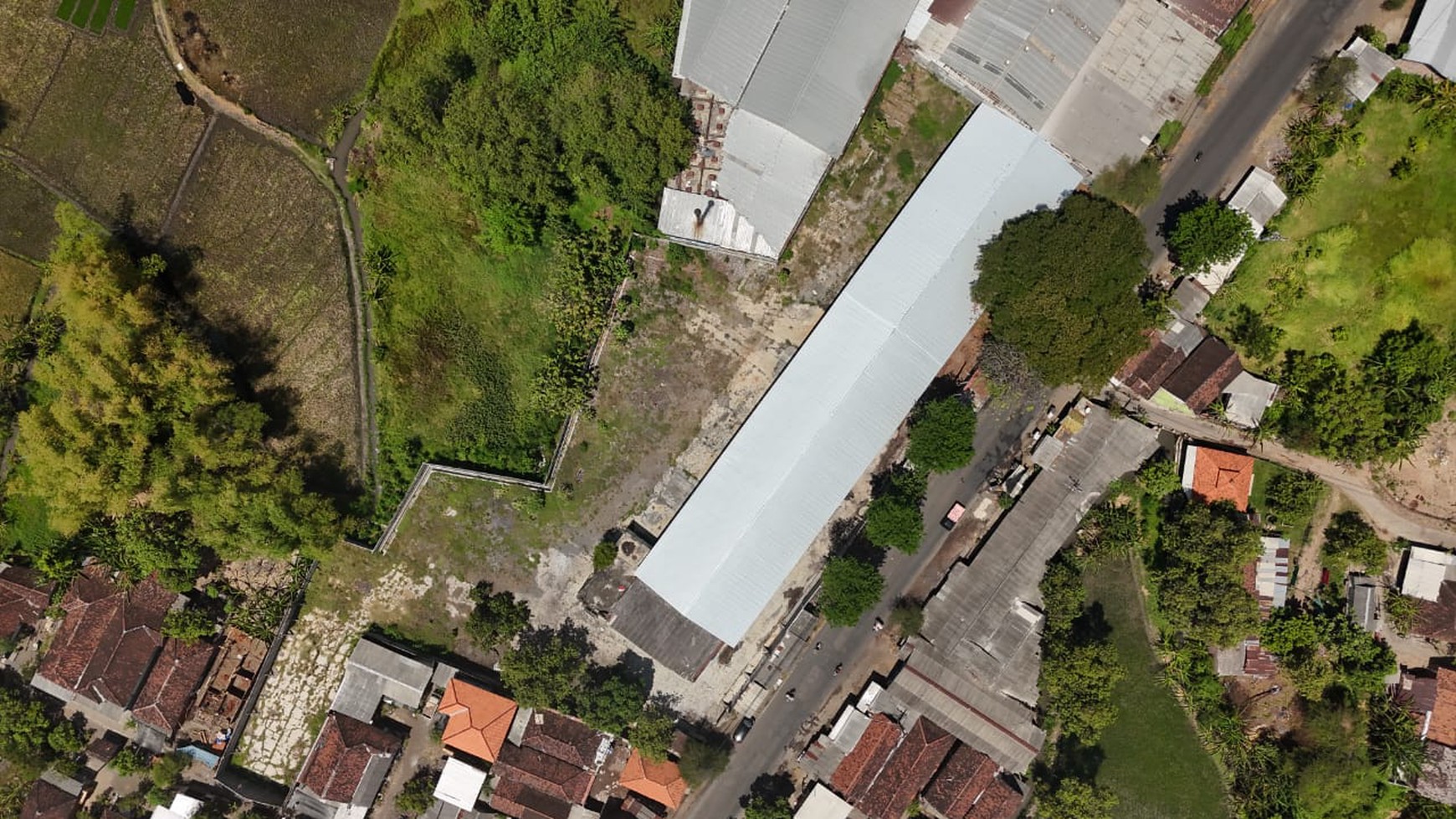 Sewa Gudang Murah Luas Berlokasi Strategis di Kraton Pasuruan Kawasan Zona Merah Industri Dekat Jalan Tol
