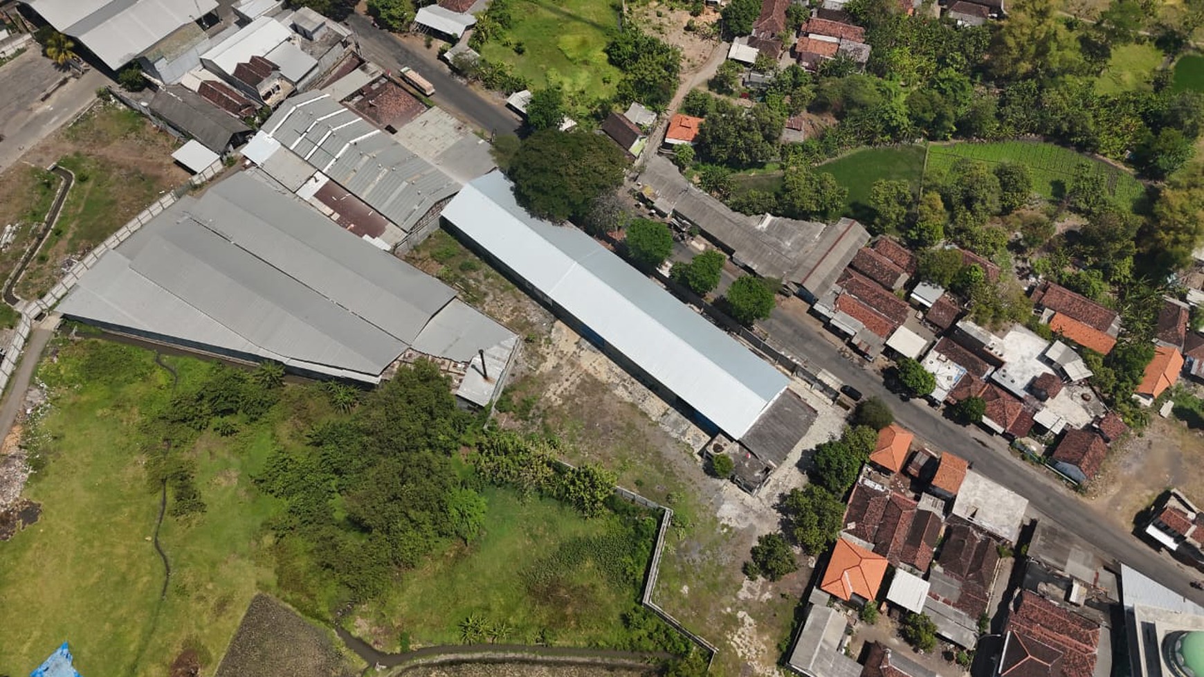 Sewa Gudang Murah Luas Berlokasi Strategis di Kraton Pasuruan Kawasan Zona Merah Industri Dekat Jalan Tol