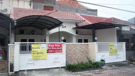 Rumah di Nirwana Eksekutif Surabaya Timur, Furnished, Siap Huni - NH -