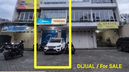 Dijual Ruko Rungkut Asri Tengah - Rungkut Kidul - Surabaya Timur -  Strategis Samping Depot Nasi Tambak Bayan - Parkiran Mobil Luas -  surat SHM