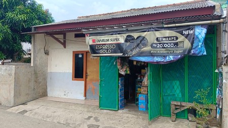 Dijual Rumah Kontrakan 4 Pintu dan 4 kios di limo cinere.