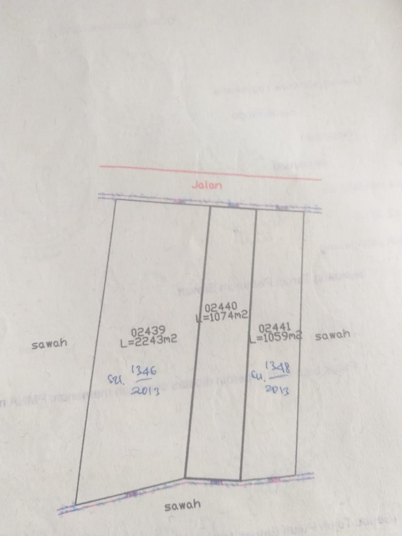 DIJUAL TANAH DEKAT PASAR NANGGOLAN JOGJAKARTA