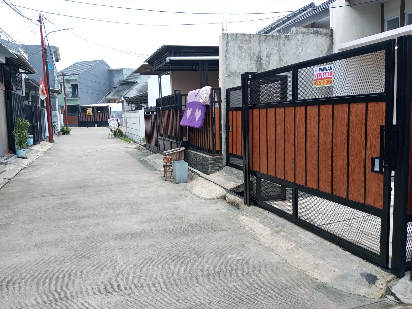 Dijual rumah di Poris residence kota tangerang 