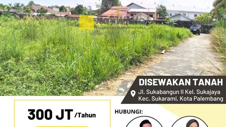 TANAH SEWA MURAH PALEMBANG 