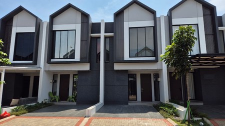 Rumah Minimalis, Brand New, dalam Cluster keamanan 24 Jam di Bintaro