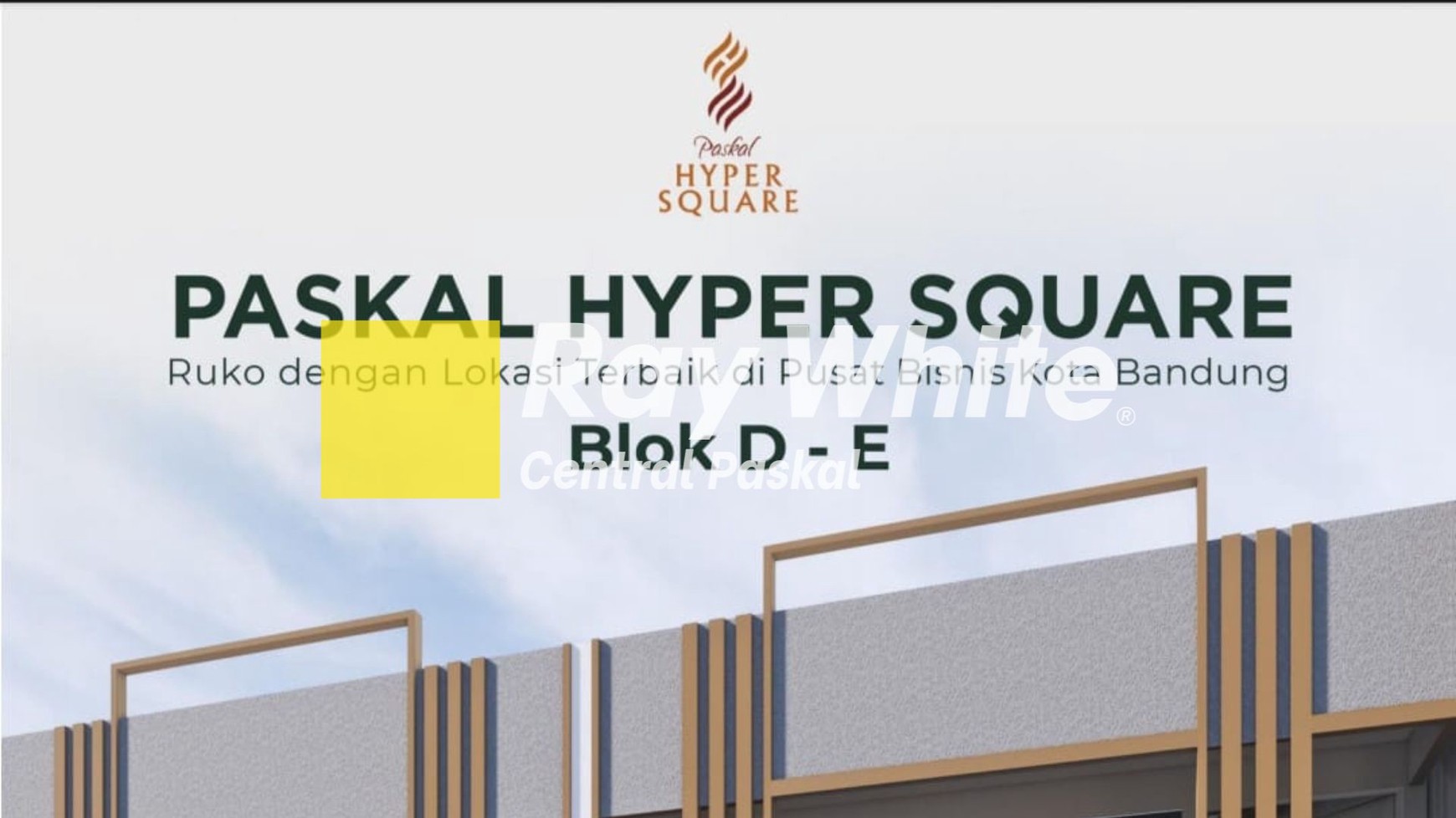 Ruko Baru Paskal Hyper Square Blok E Kota Bandung