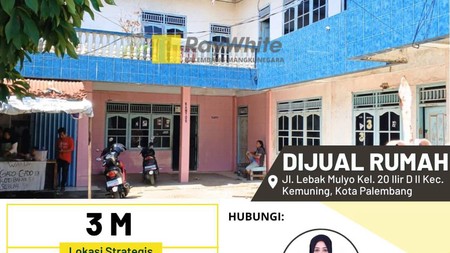Rumah Dijual Tengah Kota Palembang