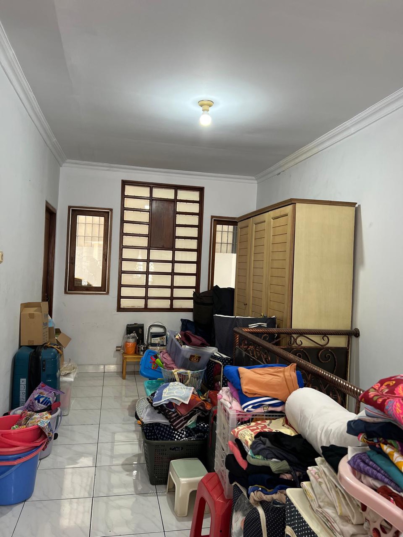 Rumah Sunter bisma 6x15 m2 Bangunan 2 lt Hadap selatan 
