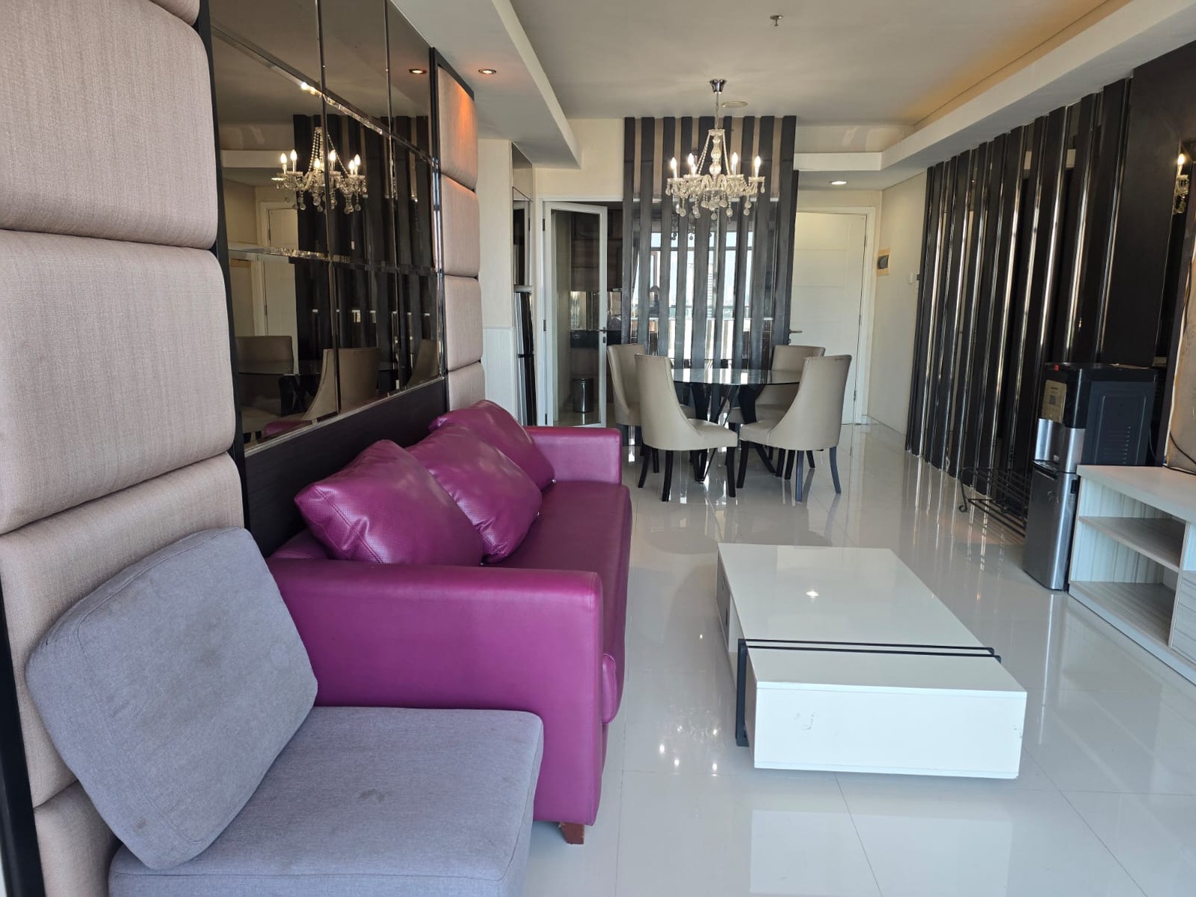 Apartment disewakan di Trillium Surabaya. 3 Kamar Full Furnish Ready
