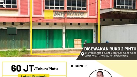 DI SEWAKAN 2 RUKO GANDENG AREA STRATEGIS 