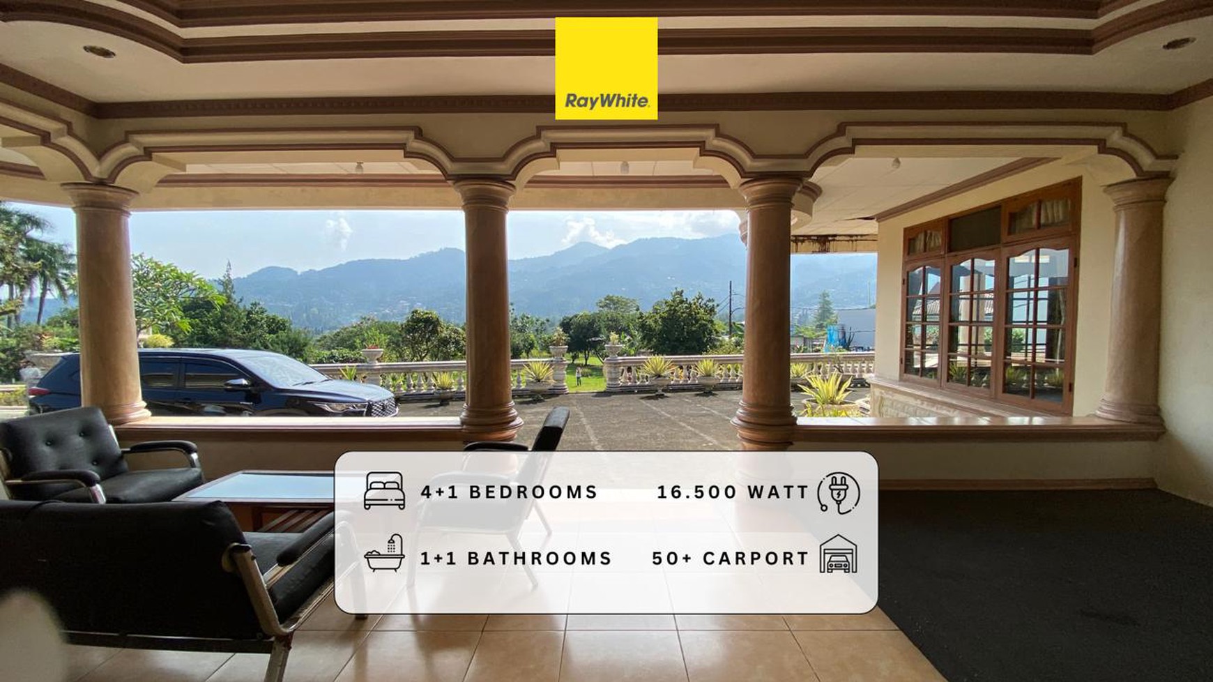 Dijual Cepat! Villa Mewah+Ruko di Jalan Raya Puncak, Jawa Barat