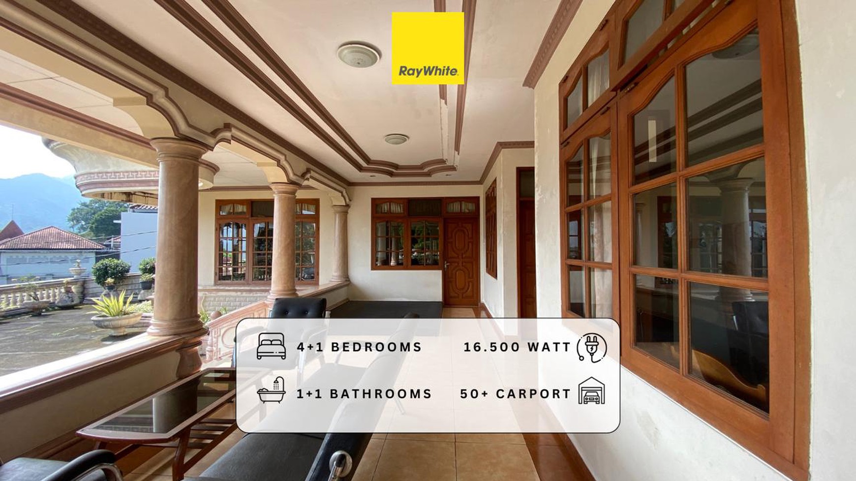 Dijual Cepat! Villa Mewah+Ruko di Jalan Raya Puncak, Jawa Barat