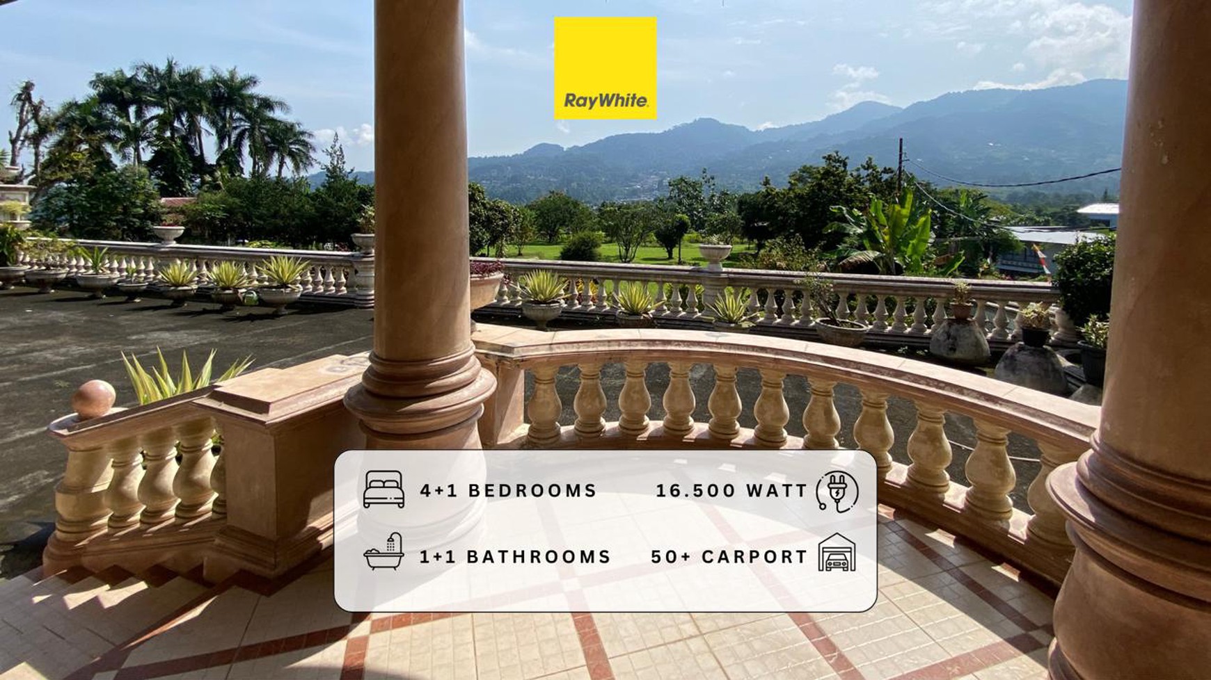Dijual Cepat! Villa Mewah+Ruko di Jalan Raya Puncak, Jawa Barat
